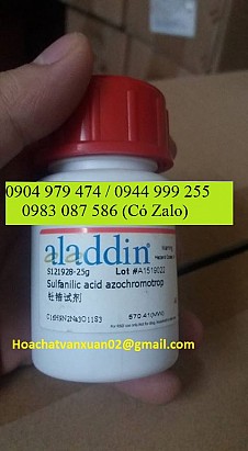 Sulfanilic acid azochromotrop , axit sulfanilic azochromotrop , C16H9N2Na3O11S3 , Aladdin
